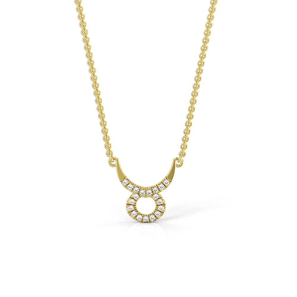 Taurus Zodiac Necklace