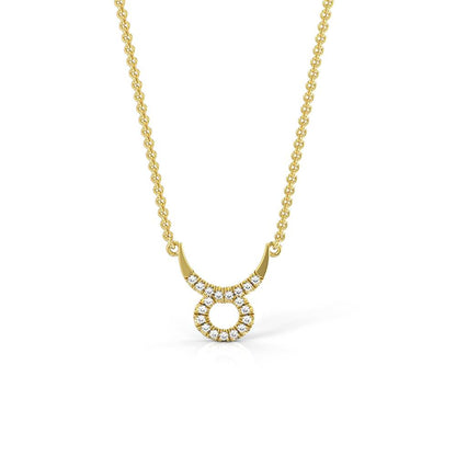 Taurus Zodiac Necklace