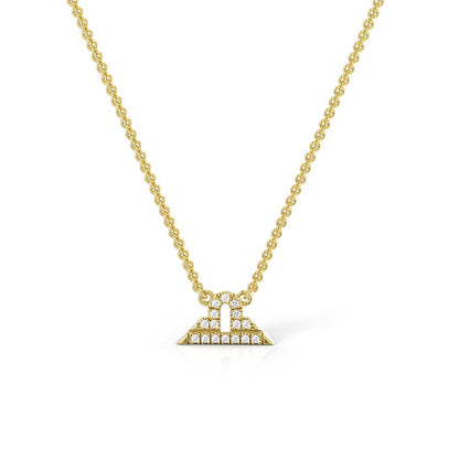 Libra Zodiac Necklace