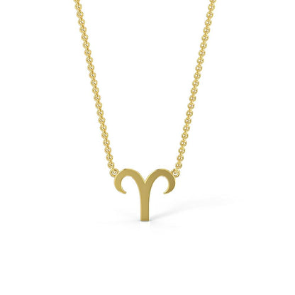 Aries Zodiac Necklace