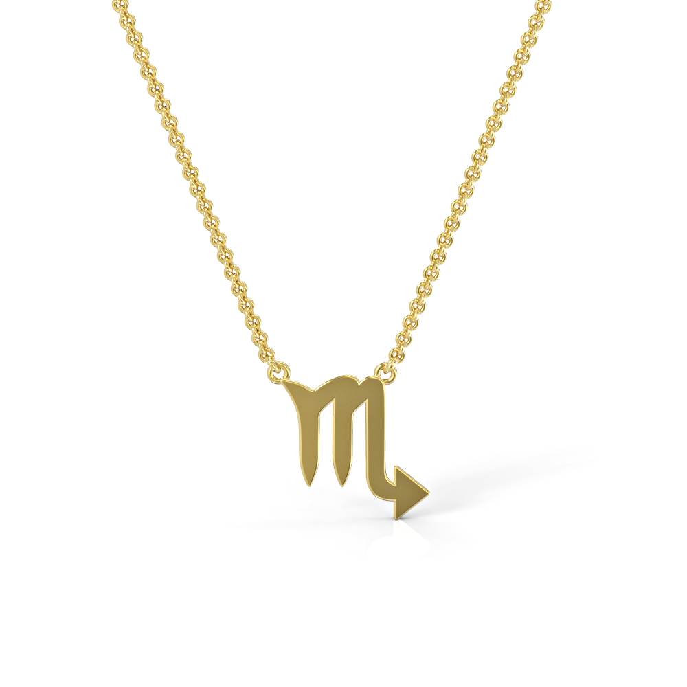 Scorpio Zodiac Necklace