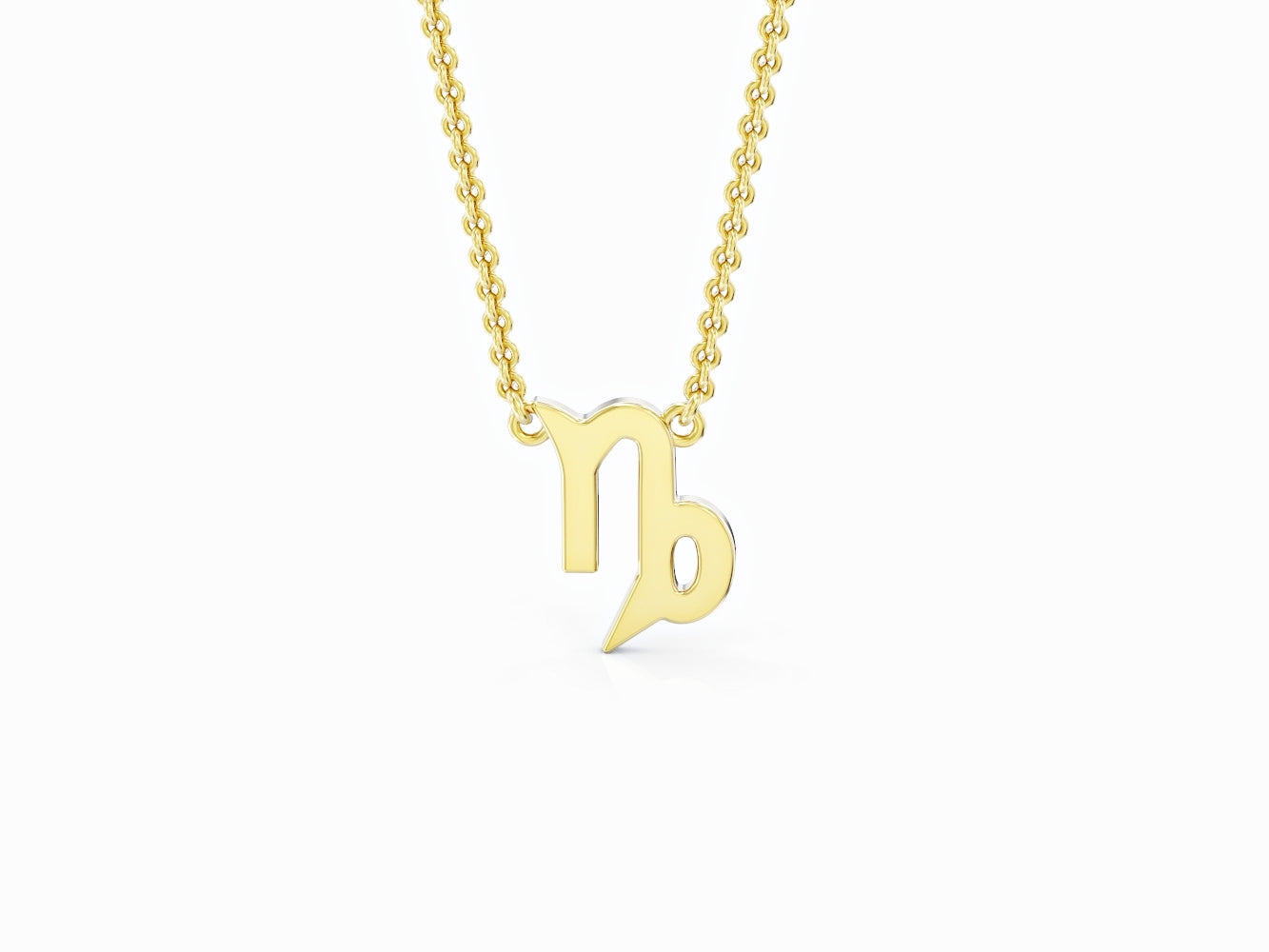 Capricorn Zodiac Necklace