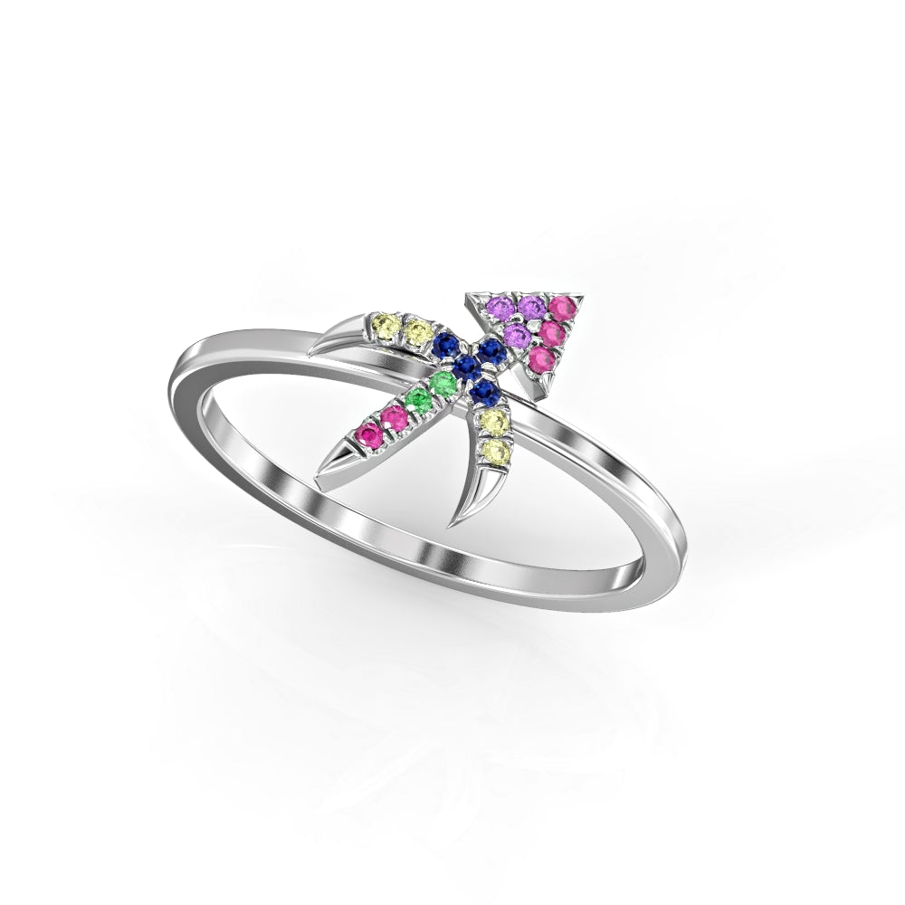 Sagittarius Zodiac Ring