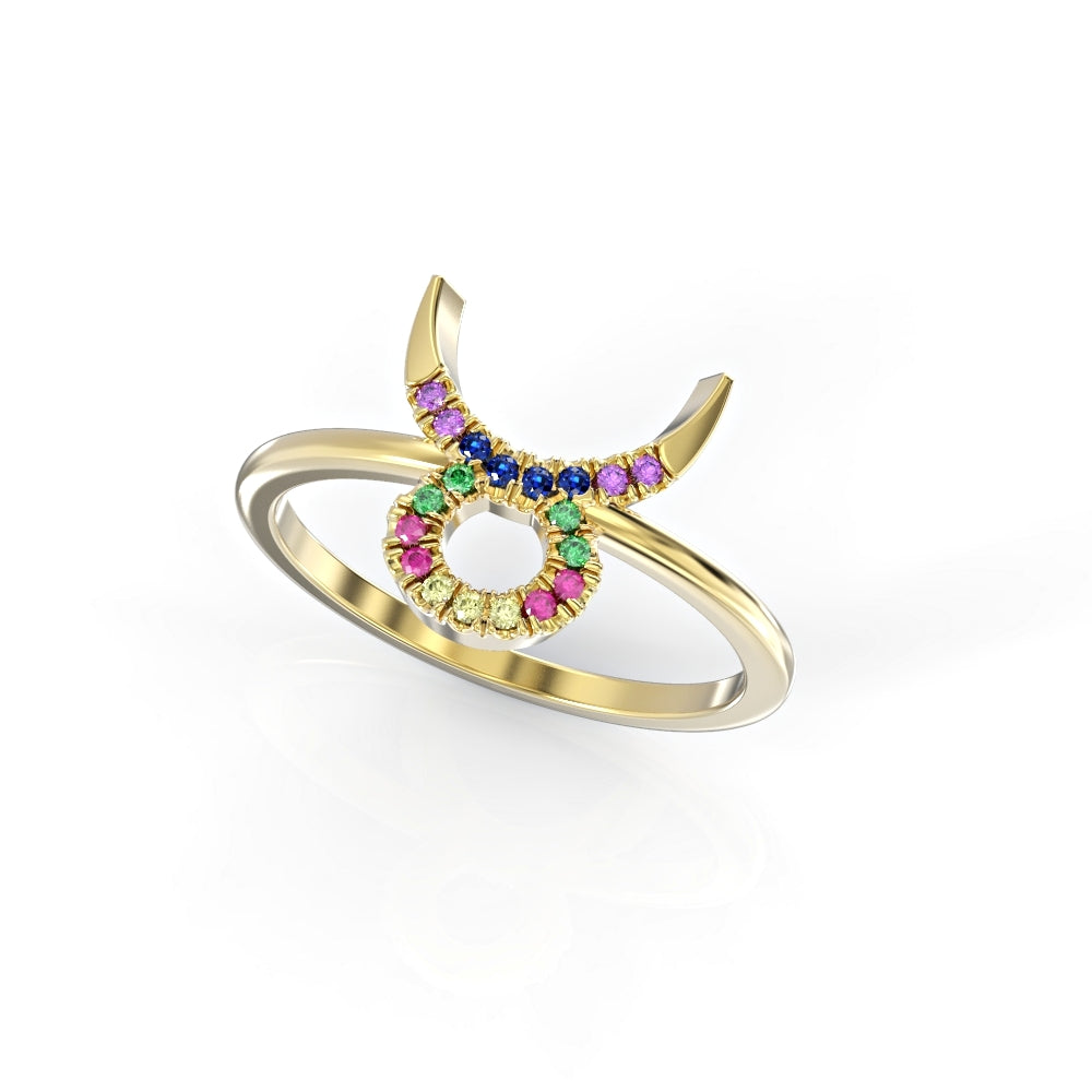 Taurus Zodiac Ring
