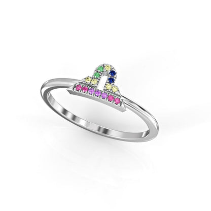 Libra Zodiac Ring