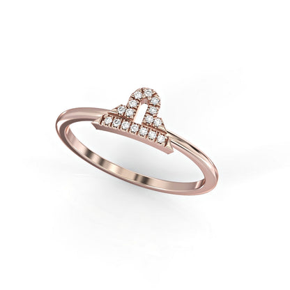 Libra Zodiac Ring