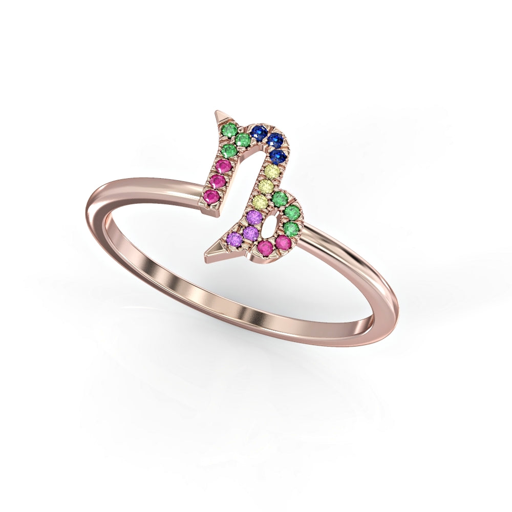 Capricorn Zodiac Ring