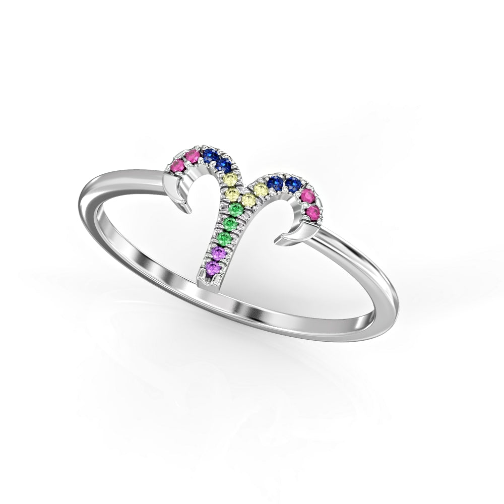 Aries Zodiac Ring