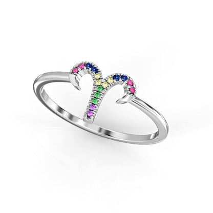 Aries Zodiac Ring