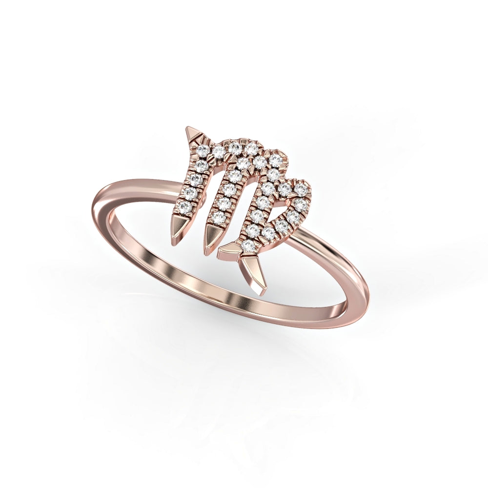 Virgo Zodiac Ring