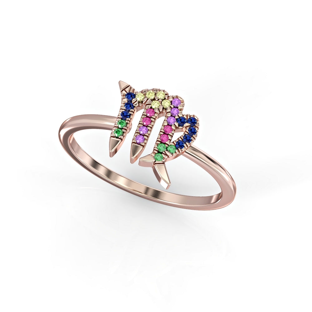 Virgo Zodiac Ring